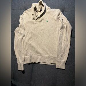 Polo button up sweater